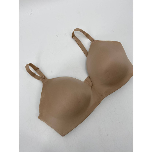 b.tempt'd by Wacoal Future Foundation Wire Free Beige T-Shirt Bra Size 32DD - Picture 2 of 4